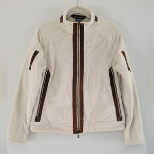 Kuhl Moto Vation Fleece ivory Jacket in large
